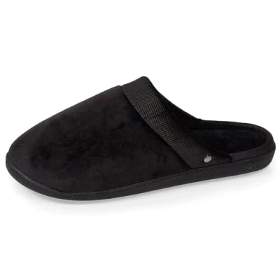 Imagen de Isotoner Zapatillas para hombre, ultra cómodas y ligeras, de algodón orgánico, azul marino, 42 EU