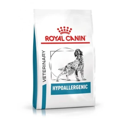 Imagen de Royal Canin Veterinary HYPOALLERGENIC 2 kg Pienso completo Para perros adultos la reducción de los síntomas iniciales intolerancia al producto y a nutrientes