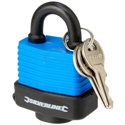 Imagen de Silverline Tools 196551 Candado resistente a la intemperie (48 mm)
