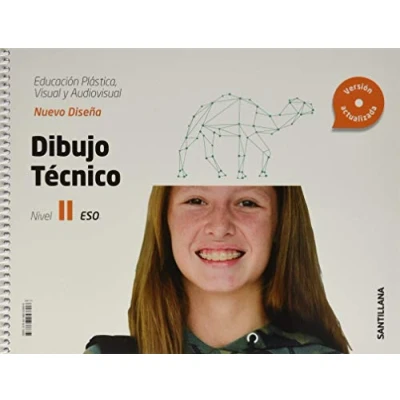 Imagen de CUADERNO EDUCACION PLASTICA, VISUAL Y AUDIOVISUAL DIBUJO TECNICO SERIE NUEVO DISEÑA NIVEL II ESO 9788468053806 (SABER HACER CONTIGO)