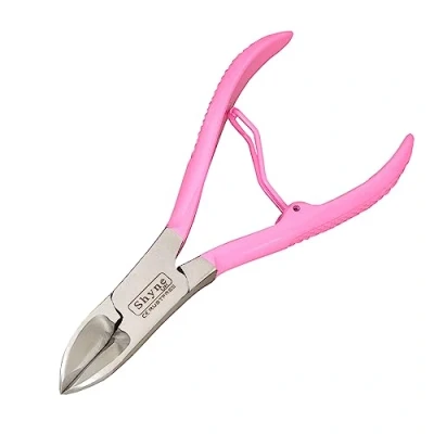 Imagen de Profesional Cortauñas de los pies Cortador Tenacillas Grueso Uña Rosa Mango