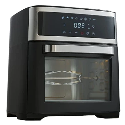 Imagen de ADLER AD6309 Horno Freidora de Aire Caliente 13 Litros, Convección, sin Aceite, 8 Programas, Pollo Asado, Patatas Fritas, Panel Táctil, Temperatura 40200 C, Temporizador, 2500W