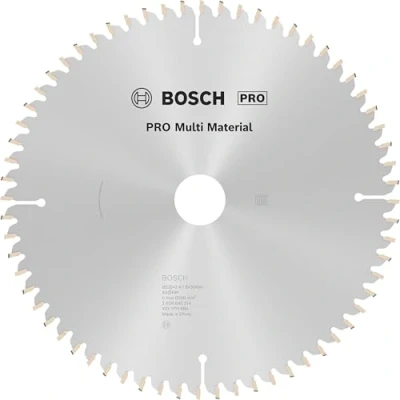 Imagen de Bosch Professional 2 608 640 514 Hoja de sierra circular Multi Material 235 x 30/25 2,4 mm, 64 (pack 1)