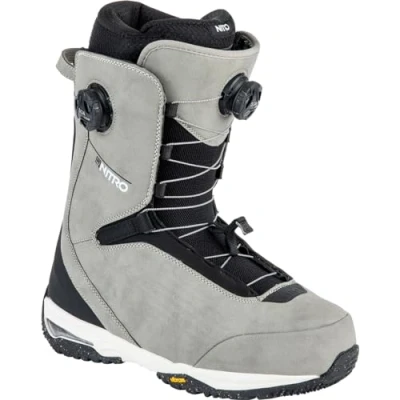 Imagen de Nitro Chase Dual Boa, All Mountain Freeride Freestyle Premium Boot Snowboot Barco de Snowboard, Hombre, Gris, MP 29.5 // EU 44 2/3 US 11,5