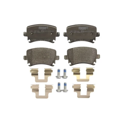 Imagen de FERODO PREMIER ECO FRICTION FDB1636 Juego de pastillas freno preparado para indicador desgaste con tornillos pinza accesorios norauto,