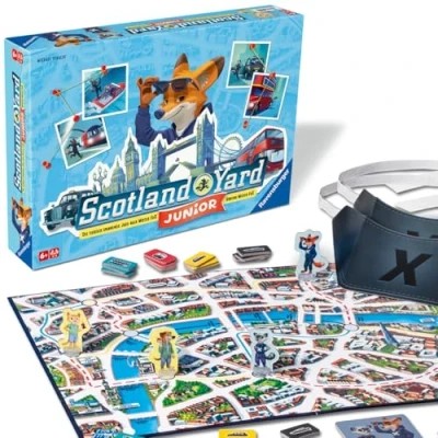 Imagen de Ravensburger Scotland Yard Junior, Juego de Mesa, para niños +6 años, Mesa 6 Juegos Familiares, versión español