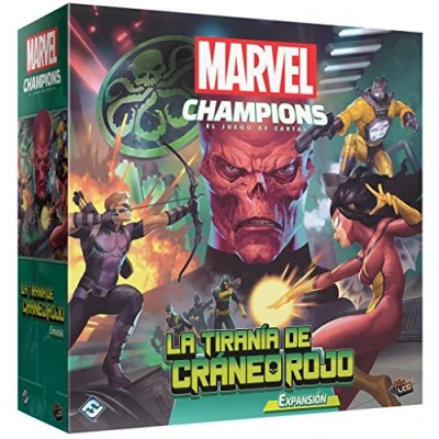 Imagen de Fantasy Flight Games Marvel Champions La Tiranía de Cráneo Rojo Juego Cartas en Español