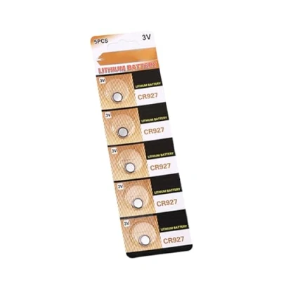 Imagen de CHIZISX 5/10 pilas de litio 3 V CR927 para control remoto con luz LED, reloj juguete, CR927, botón