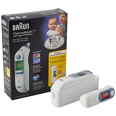 Imagen de Braun Termómetro, ThermoScan 7®, con tecnología Age Precision®, un juguete