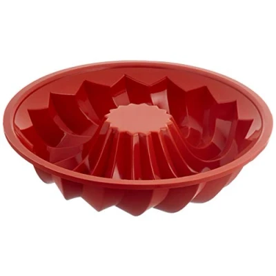 Imagen de Silikomart SFT224 Donut de Silicona h60 mm + Anillo Ø240 en Nylon CAV.cl, Rojo