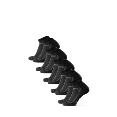 Imagen de Danish Endurance LONG Distance Running Lowcut 5 PACK Calcetines tobilleros, Talla: 39 42, Black grey