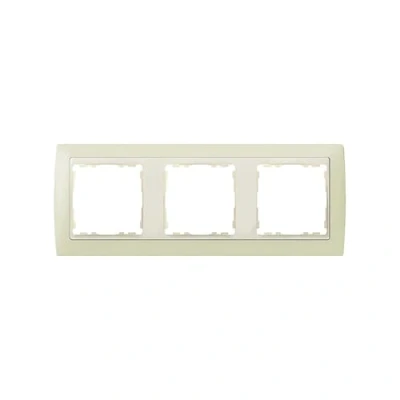 Imagen de Simon 82730 31 marco 3 elemento s 82 monocolor marfil Ref. 6558231161