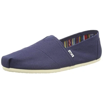 Imagen de TOMS ALPARGATA CORE, Mocasines Planos Mujer, Azul (Azul Marino), 37.5 EU