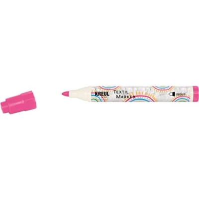 Imagen de KREUL C.KREUL Textilmarker JAVANA texi mäx medium, neonpink