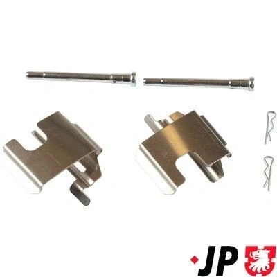 Imagen de JP GROUP 3364003210 Kit de accesorios, pastillas frenos Eje delantero FIAT: 500 Hatchback, Panda II Punto I Hatchback
