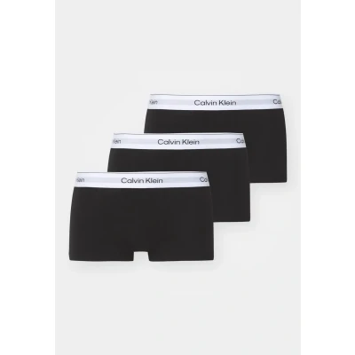 Imagen de Calvin Klein Underwear LOW RISE Trunk 3 PACK ICON Cotton Stretch Culotte, Hombre, Talla: Small, Black