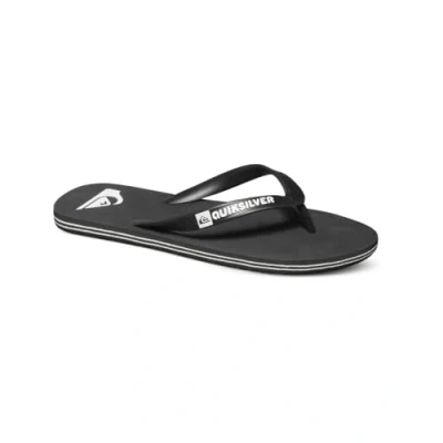 Imagen de Quiksilver Molokai, Chanclas Hombre, Schwarz (Black/Black/White Xkkw), 43 EU