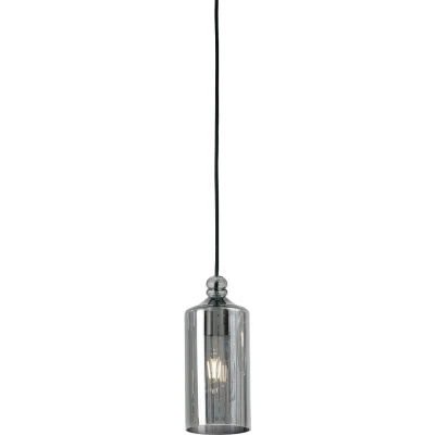 Imagen de miloox by Sforzin Lámpara colgante de vidrio Ebe 1 luz gris humo