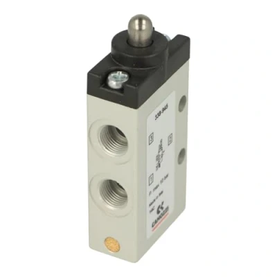 Imagen de 338 945 CAMOZZI MECH VALVE 3/2 NC 1/8 PLUNGER SR