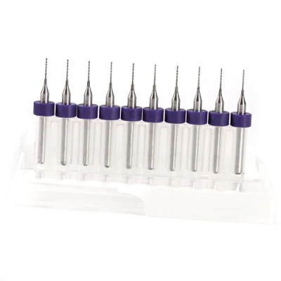 Imagen de 10Pcs Simulacros Placa PCB Circuito la Flauta Micro Broca 0.1mm 1.4mm (0.5mm)