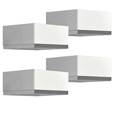 Imagen de SOTECH 4 Piezas Pie de Mueble Motel 35 mm 65 x Cromo Pulido Fabricado Aluminio