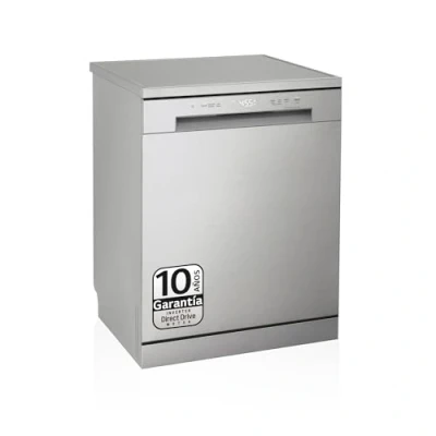 Imagen de Lavavajillas LG DF141FV, 14 servicios, 5 programas, 60 cm, Inox antihuellas