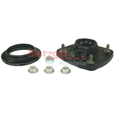 Imagen de METZGER 6490214 Kit reparación, apoyo columna amortiguación Eje delantero, izquierda, derecha con rodamiento, tuerca