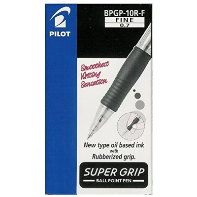 Imagen de Pilot 1532 Bolígrafo Super Grip Azul 0 7 mm (conf.12)
