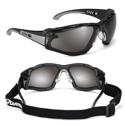 Imagen de SAFEYEAR gafas de Seguridad trabajo color antiniebla, anti raspado, rayos ultravioleta 400, impacto. protectoras CE EN166 para sol ciclismo,Deportes al aire libre