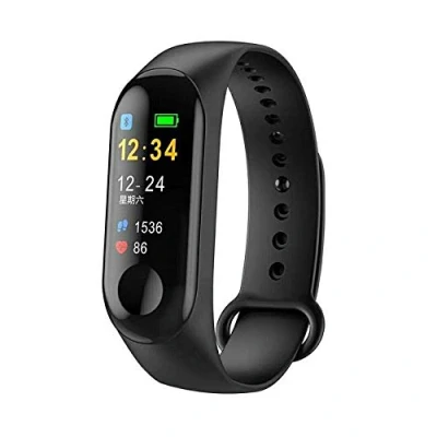 Imagen de Temco M3 Reloj Inteligente Bluetooth con Pantalla en Color Ritmo Cardiaco y Presión Arterial