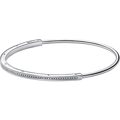 Imagen de PANDORA Pulsera 592313C01 2 logotipo circonitas