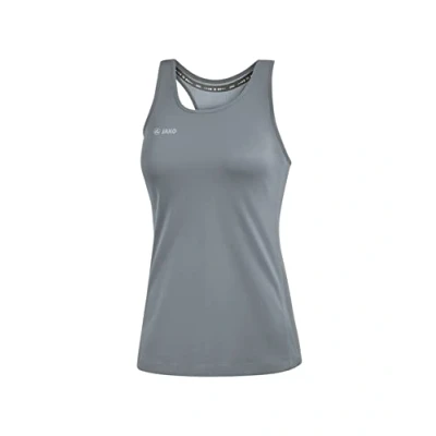 Imagen de JAKO Camiseta de Tirantes para Mujer Run 2.0, Mujer, Anchos, 6075, Gris, 42