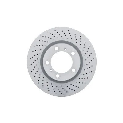 Imagen de BOSCH 0 986 479 D25 Disco de freno 330 28 5 130 perforado, ventilado revestido altamente carbonizado con tornillos PORSCHE: 911 Coupé, Cayman