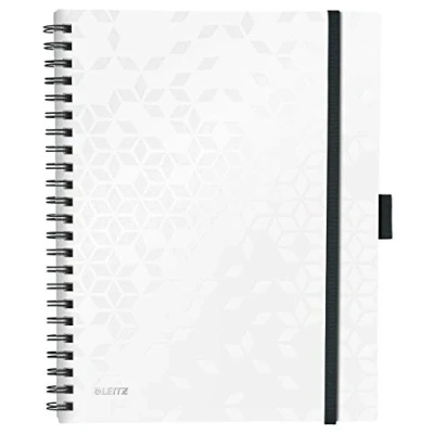 Imagen de Leitz Wow Cuaderno de tapa rígida, A4, Blanco