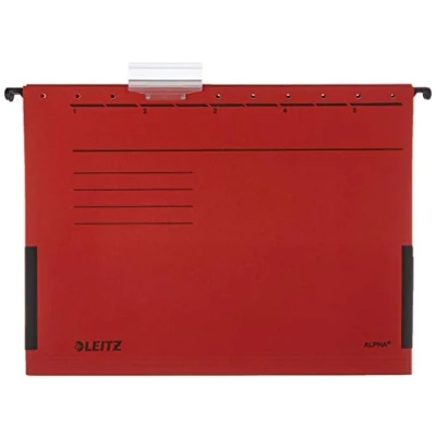 Imagen de Esselte Leitz Alpha Carpeta colgante A4, rojo