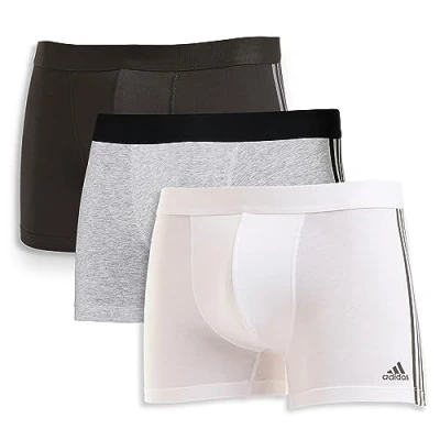 Imagen de adidas Performance 3PACK Culotte, Hombre, Talla: Small, Weiß/schwarz/grau