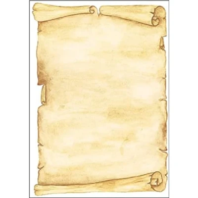 Imagen de SIGEL DP235 Papel de cartas, 21 x 29,7 cm, 90g/m², Pergamino, beige, 50 hojas