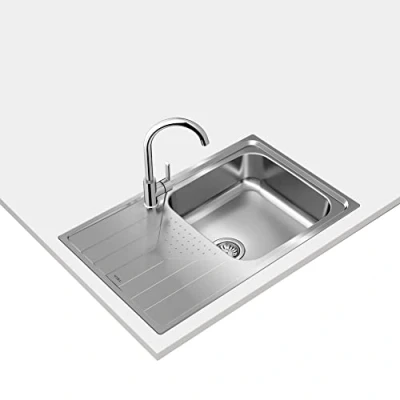 Imagen de ¡Oferta 15% ! Teka Universe 50 T Xp 1C 1E Max Rev Fregadero De Cocina Acero Cm 1 Cubeta Escurridor
