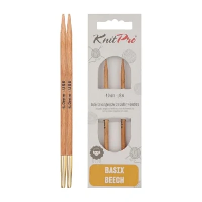 Imagen de KnitPro Basix Birch Special (4.00 mm) Puntos de Tejer Intercambiables 1 Pieza