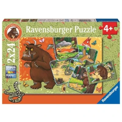 Imagen de Ravensburger El Grúfalo 12001050 The Gruffalo Puzzle (2 x 24 Piezas)