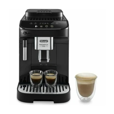 Imagen de Cafetera superautomática De&#039;Longhi Rivelia EXAM440.35.B, Molinillo integrado, Espumador leche, Táctil, 4 perfiles, 8 recetas, 19bar, 1450W, Negro