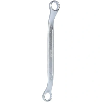 Imagen de KS TOOLS 517.0876 Llave estrella doble 237 16, 17 Acero cromo vanadio