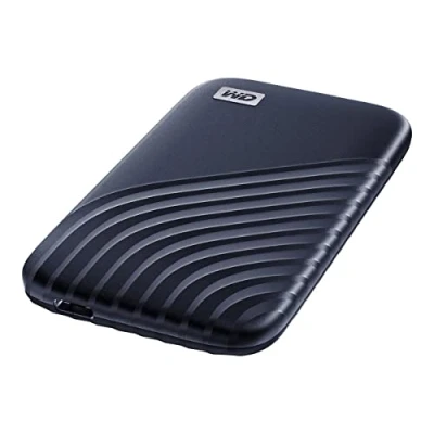 Imagen de Disco duro SSD externo 2 TB WD My Passport SSD, Portátil, Lectura 1050 MB/s, USB 3.2, Para Windows y Mac, Azul