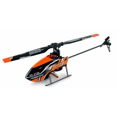 Imagen de Amewi 25312 AFX4 Helicóptero teledirigido, 4 Canales, 6 G, RTF: Listo para Volar, 2,4 GHz, Color Negro y Naranja