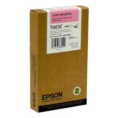 Imagen de Epson T603C Cartucho de tinta magenta claro XL