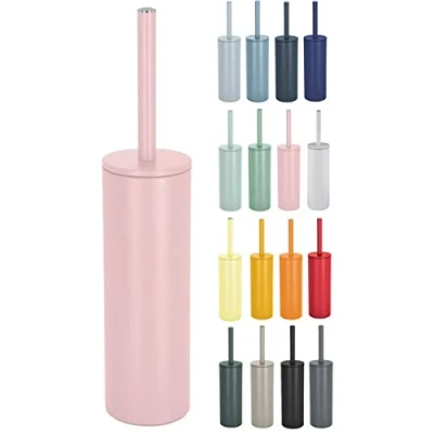 Imagen de Spirella ESCOBILLA DE BAÑO con Soporte Acero Inoxidable Akira Rosa Mate