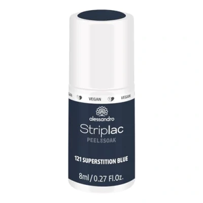 Imagen de Alessandro Striplac Peel Or Soak 121 Superstition Blue 8 ml