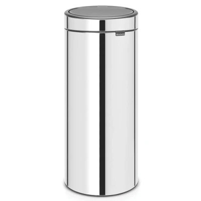 Imagen de Brabantia Touch Bin Cubo de basura, 30 Litros, acero brillante