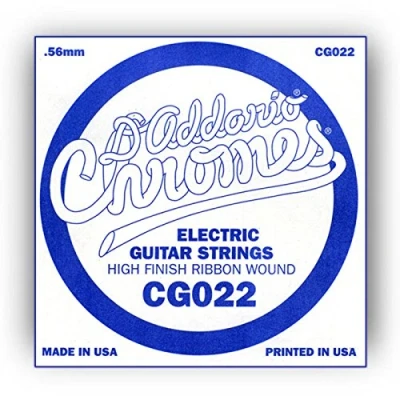 Imagen de D&#039;Addario CG022, cuerda individual de entorchado plano para guitarra eléctrica, .022