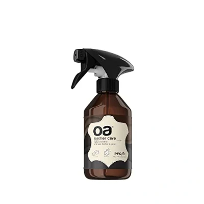 Imagen de OA Limpiador Cuero LEATHER CARE (250 ml) I Elimina la Suciedad y las Manchas, no Seca Tapiceria Coche Producto de Limpieza Ecológico para Todos los Productos Piel